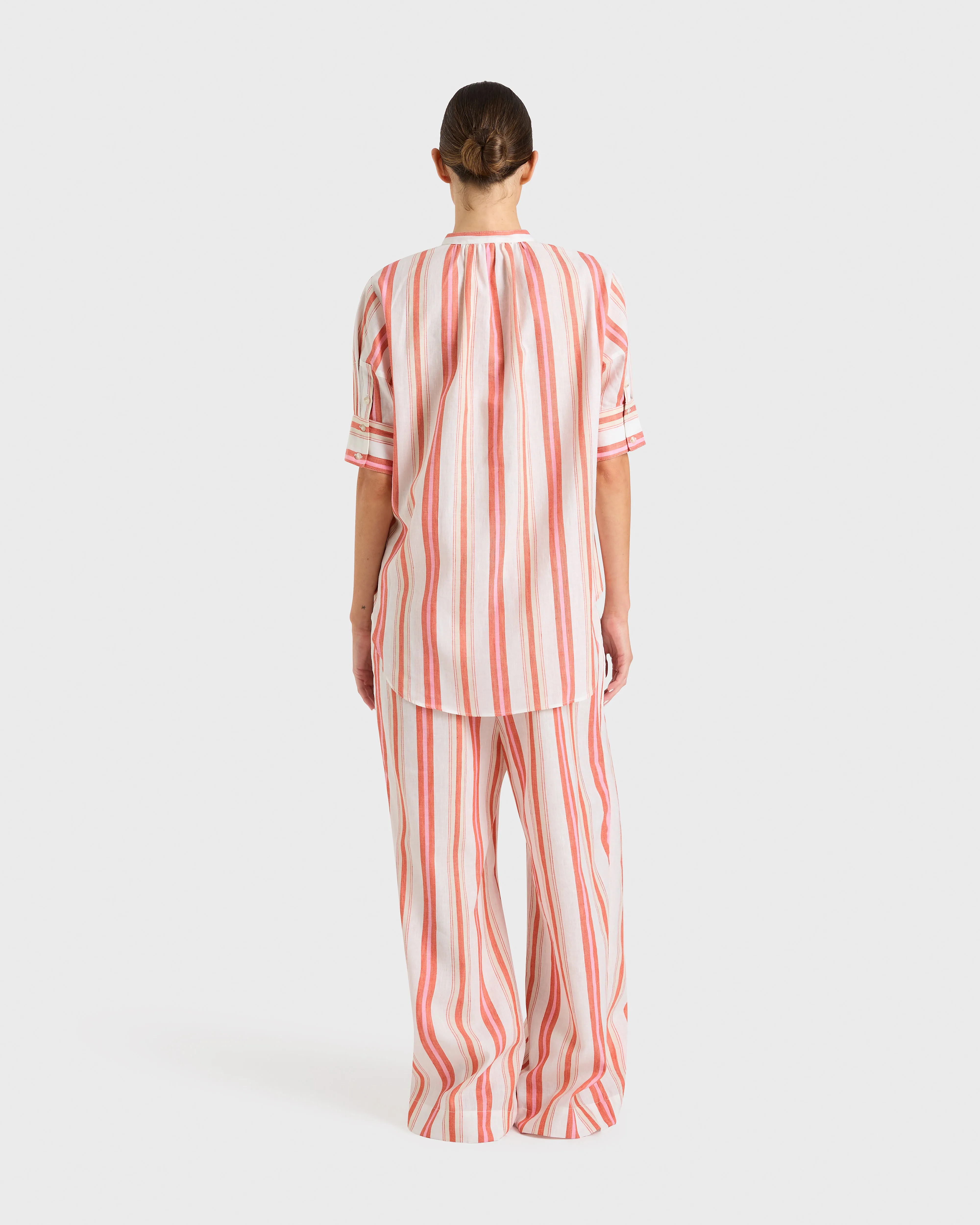 Arezzo Short Sleeve Shirt - Watermelon