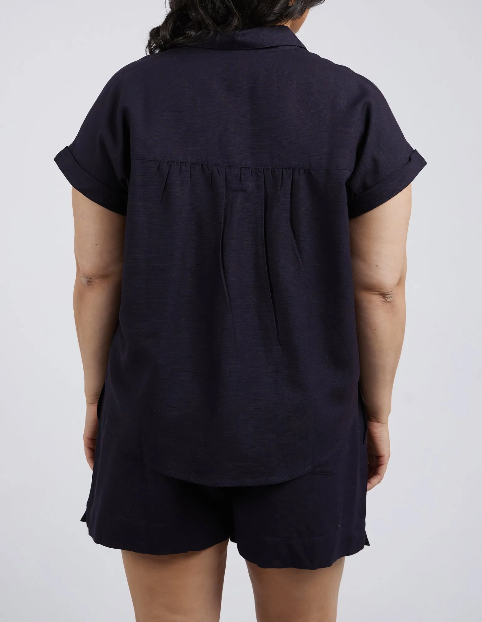 Clem Shirt Dark Sapphire