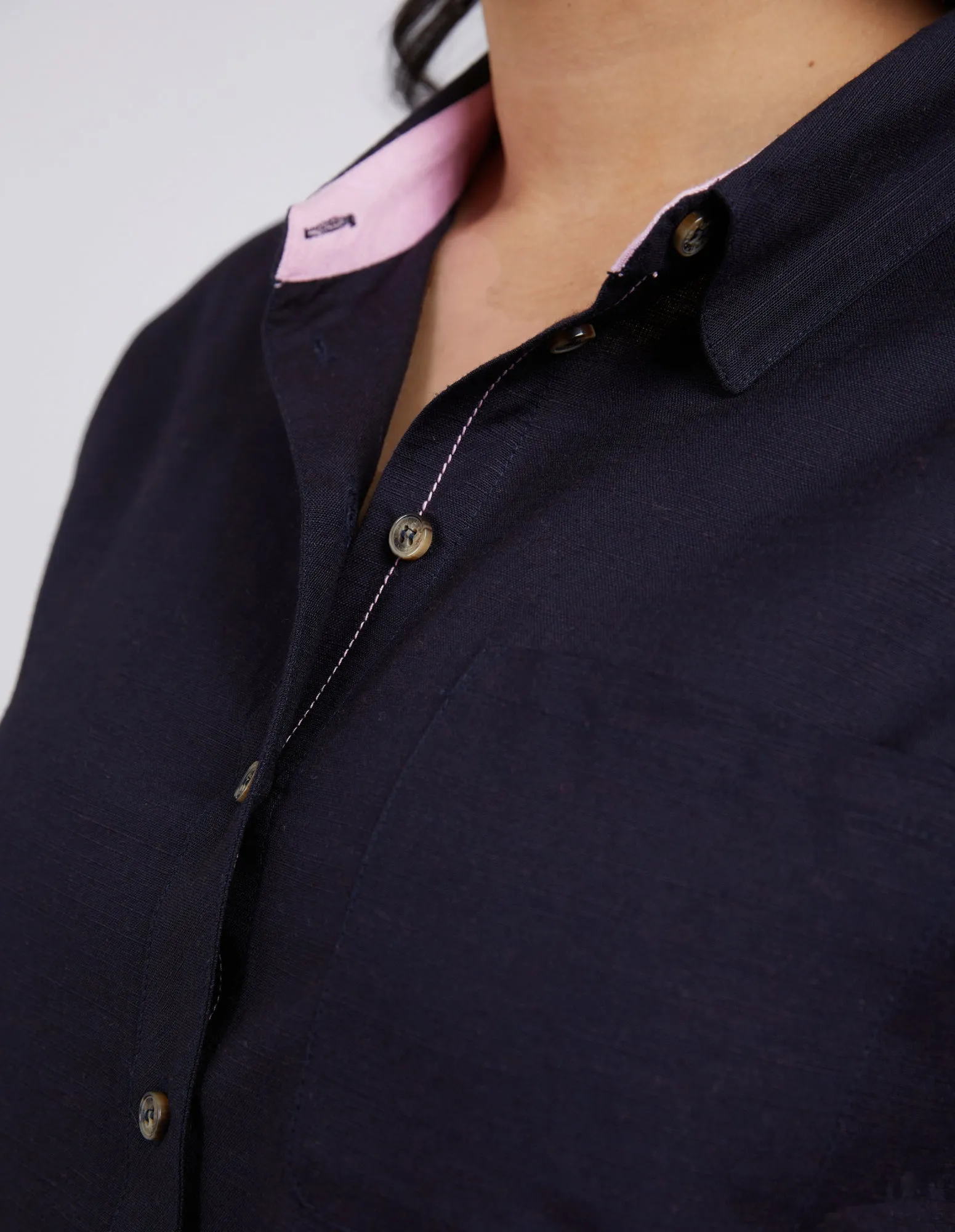 Clem Shirt Dark Sapphire