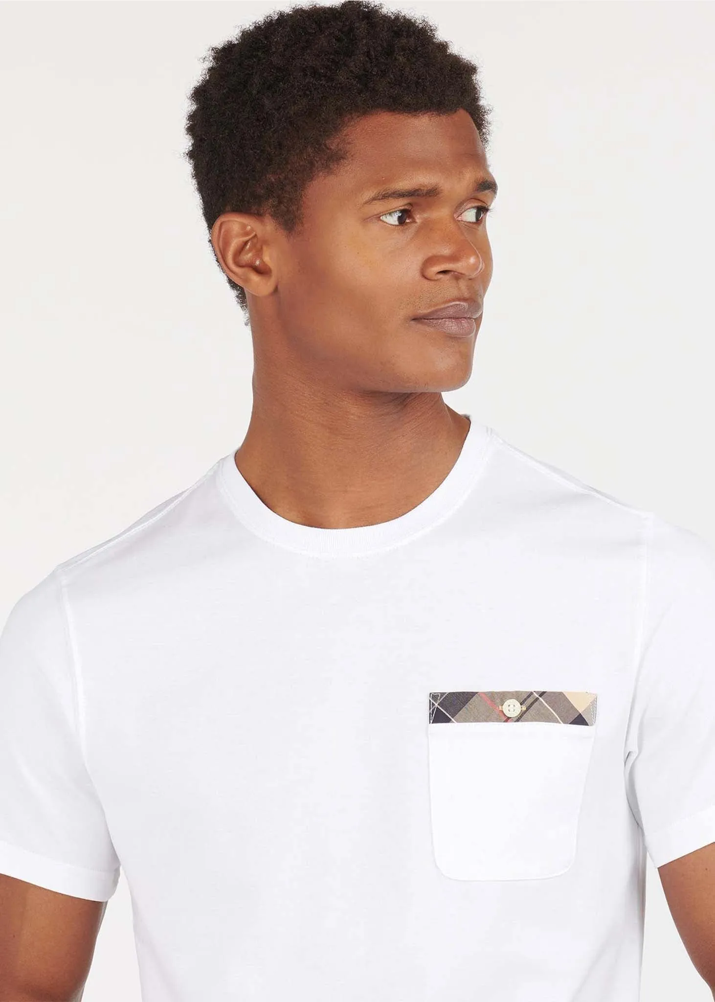 Durness Taschen-T-Shirt - wei