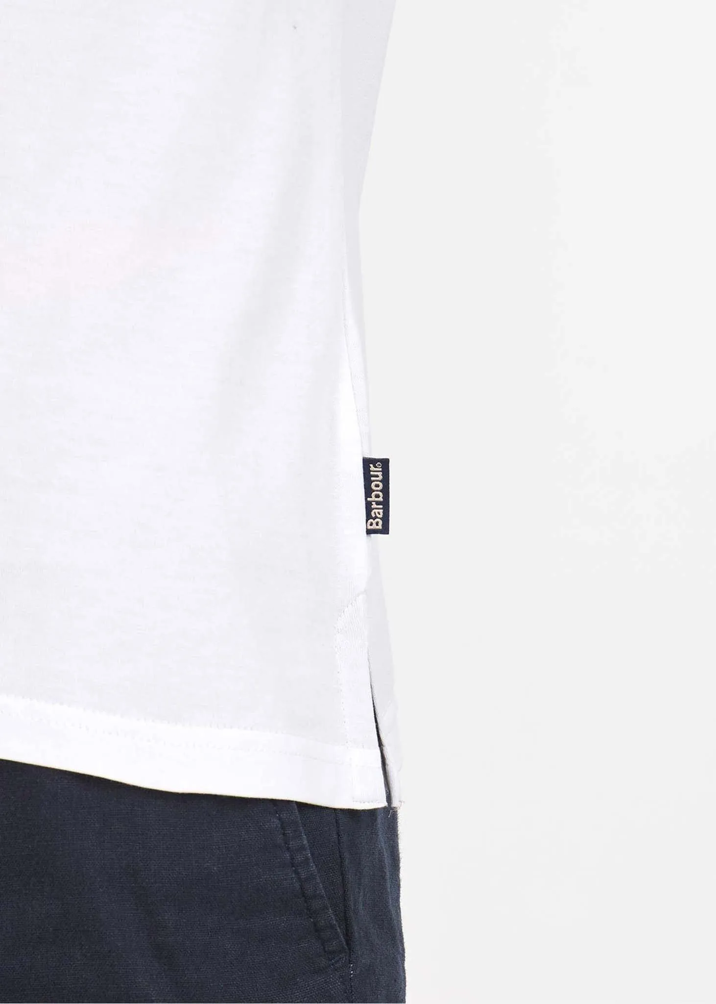 Durness Taschen-T-Shirt - wei