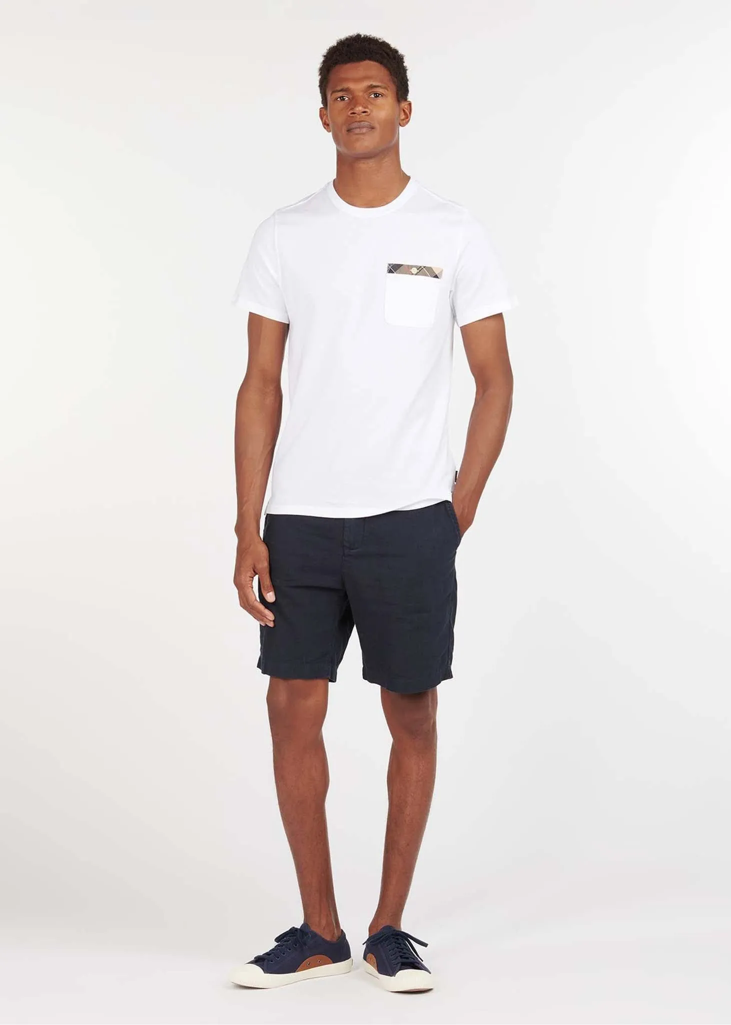 Durness Taschen-T-Shirt - wei