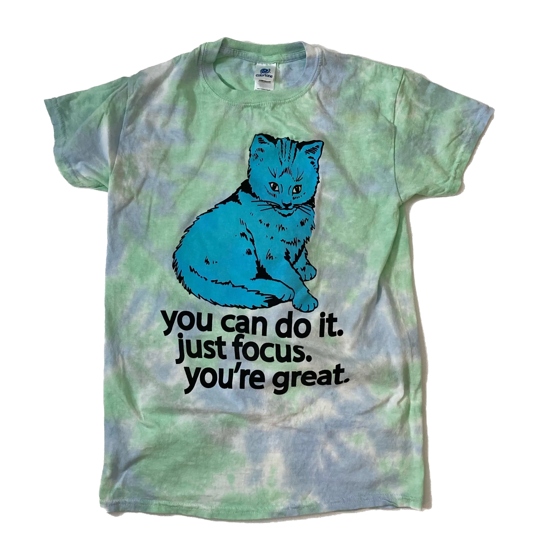 Focus Cat T-shirt - Slushy
