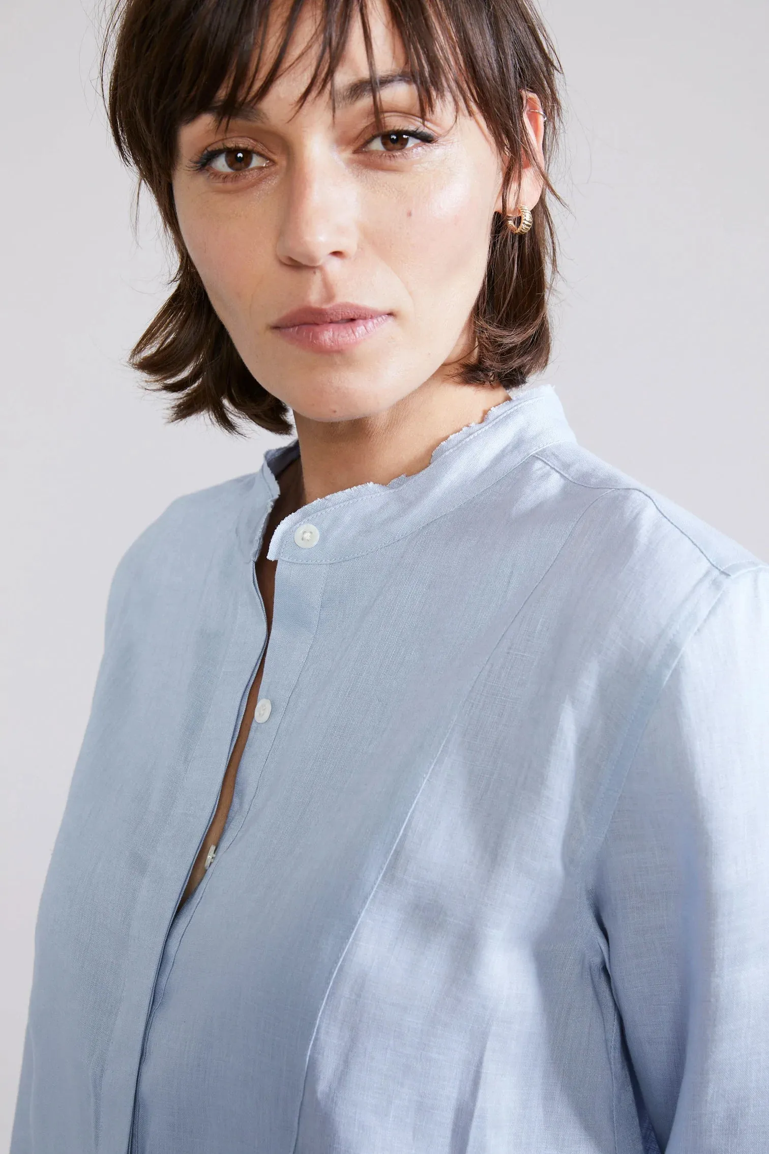 Isola Linen Shirt Sky