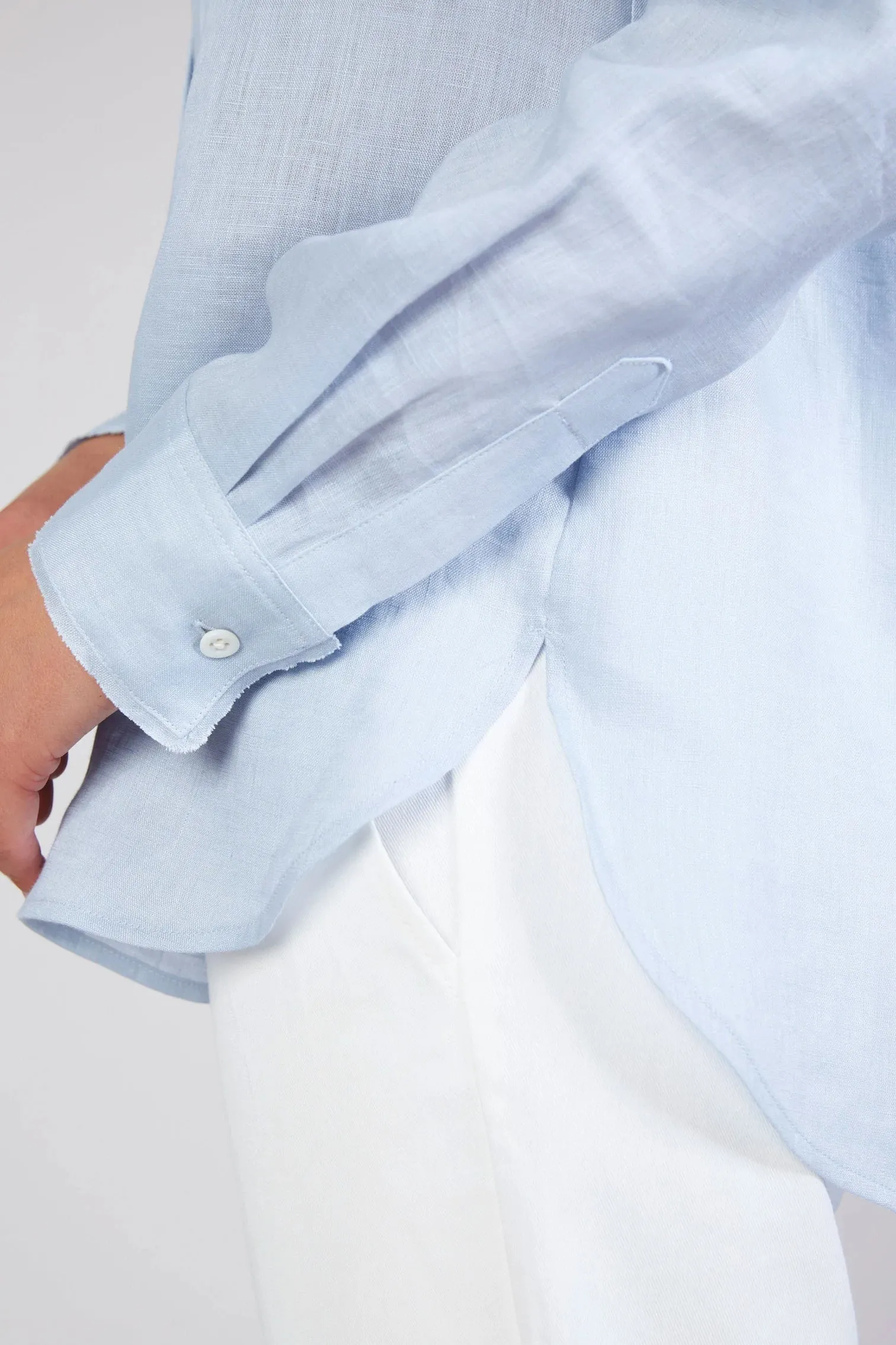 Isola Linen Shirt Sky