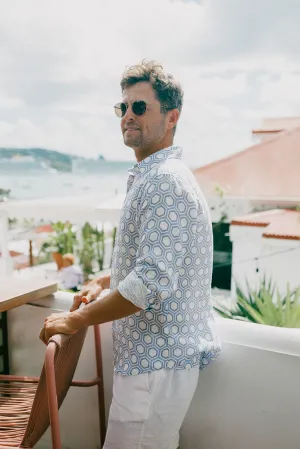 Jeremy Linen Shirt - Lavender Honey