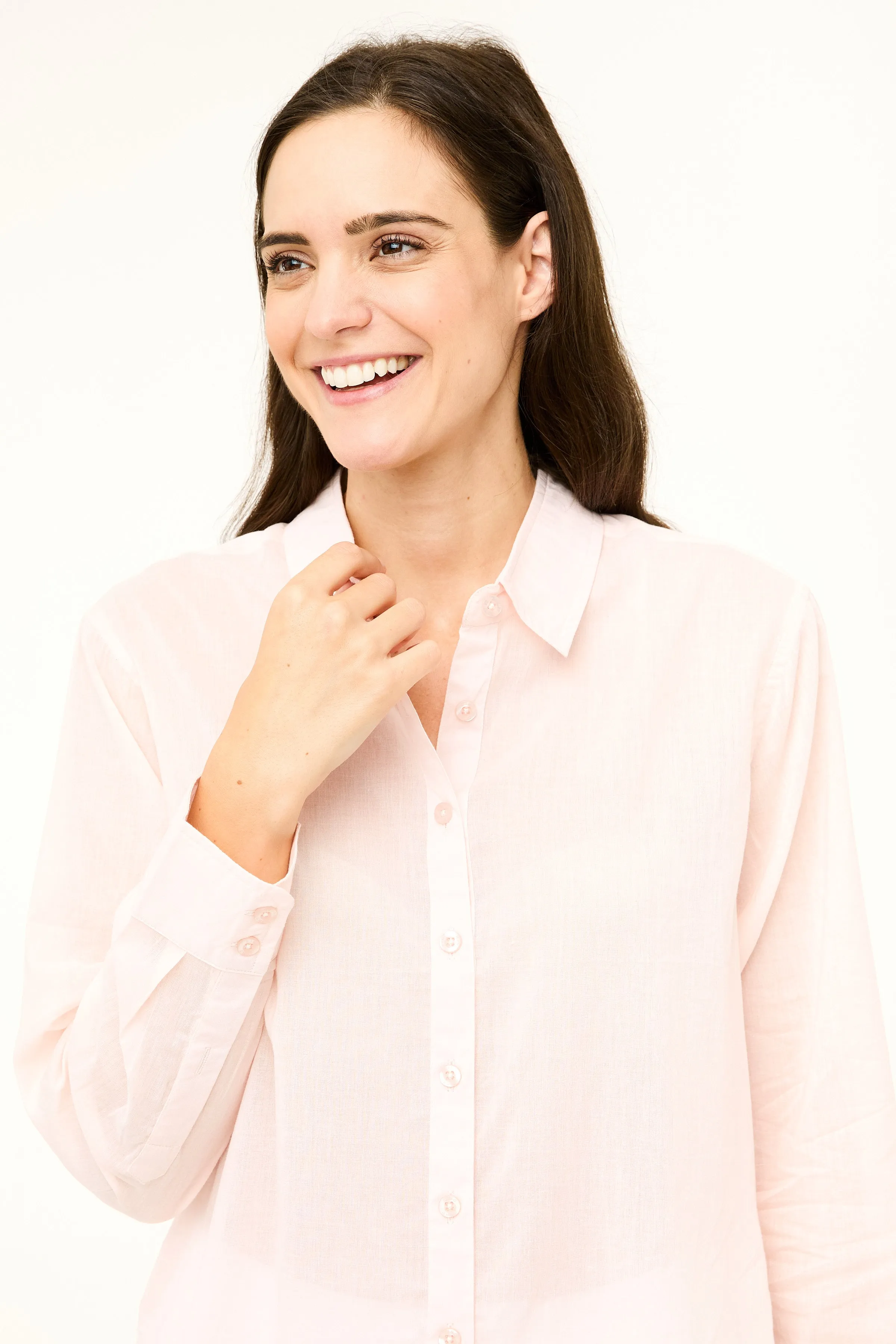 Laura Shirt - Barely Pink