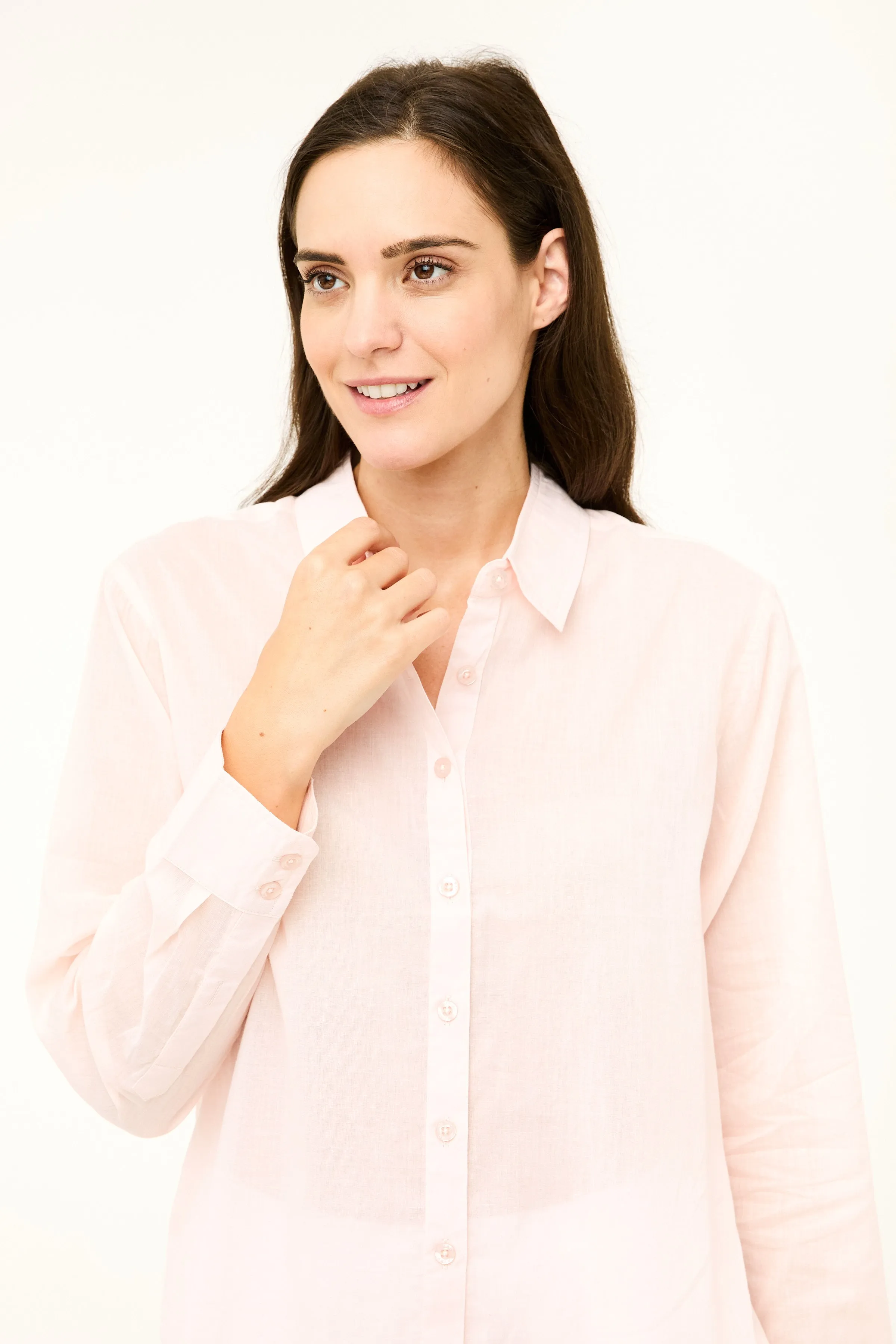 Laura Shirt - Barely Pink