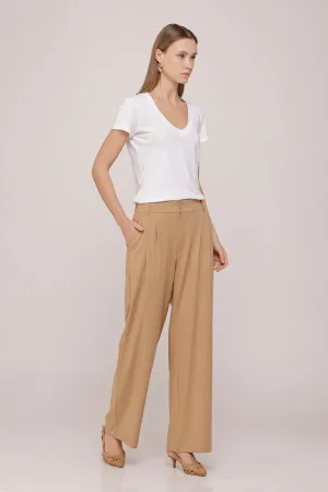 Linen Style T-Shirt White