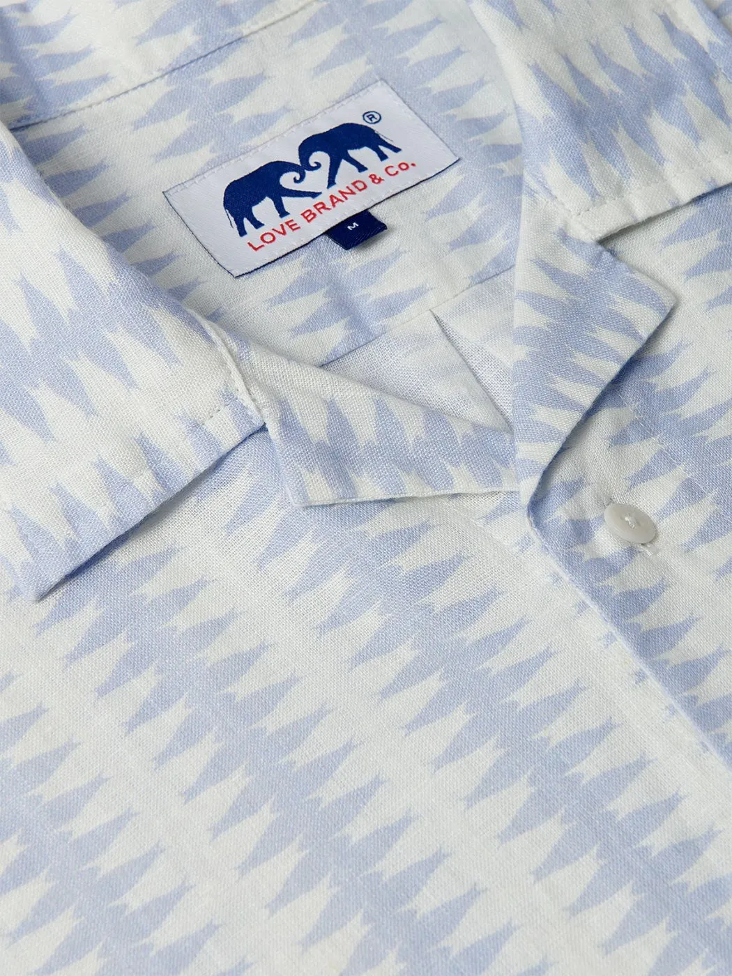 Men's Dishy Fishy Arawak Linen Shirt