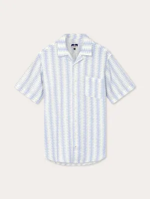 Men's Dishy Fishy Arawak Linen Shirt