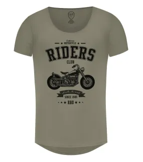 Men's Vintage Motorcycle Graphic T-shirt / Color Option / MD881