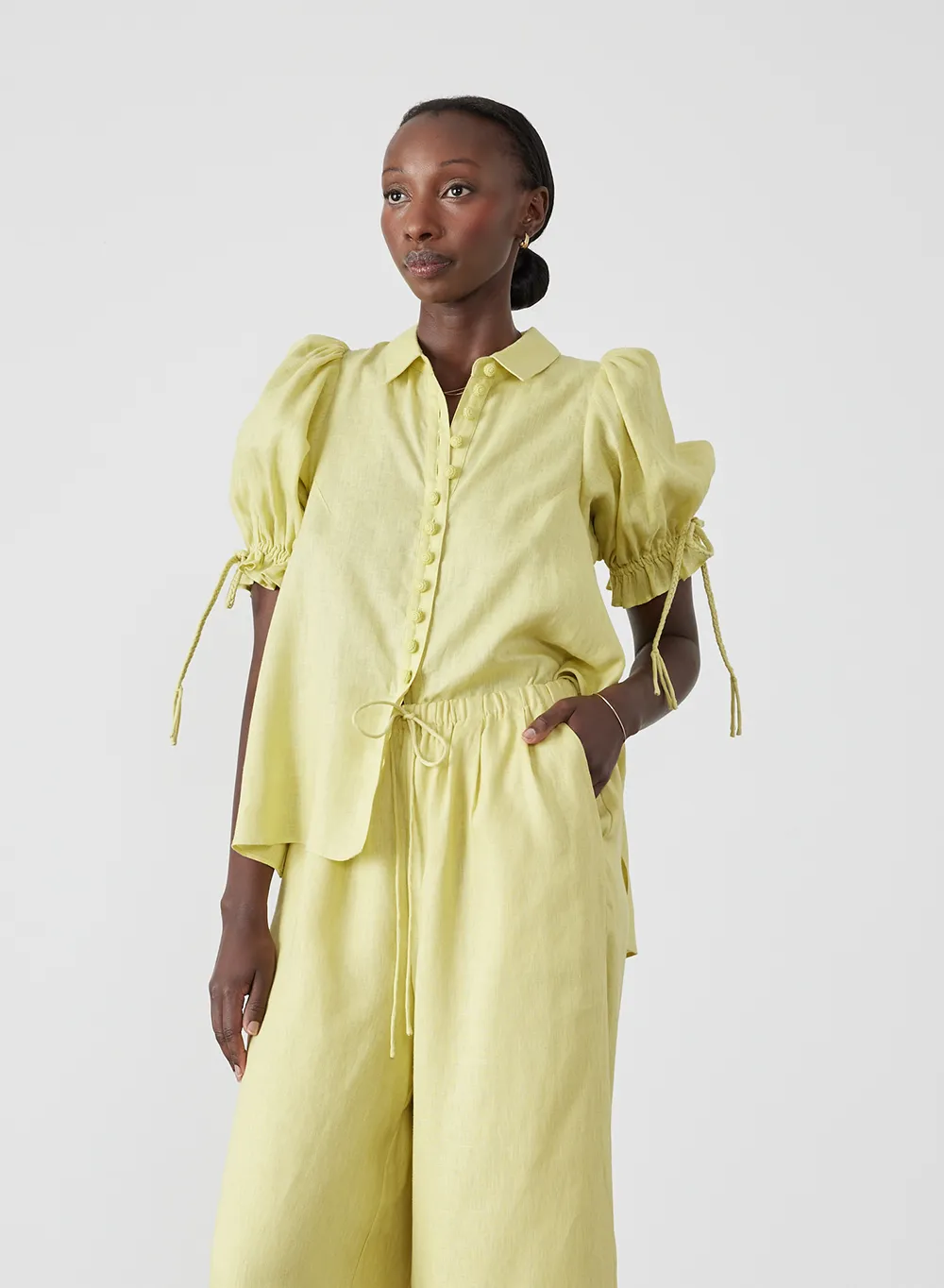 Morley Linen Shirt | Zinnia