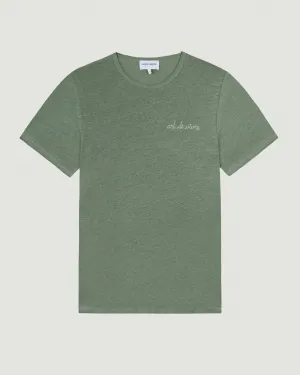 "Art De Vivre" linen villiers t-shirt