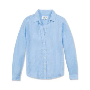 Twig Linen Shirt - Blue Chambray